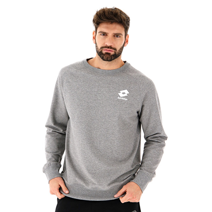 Grey Lotto Smart Sweat Men\'s Sweatshirt | Lotto-92444