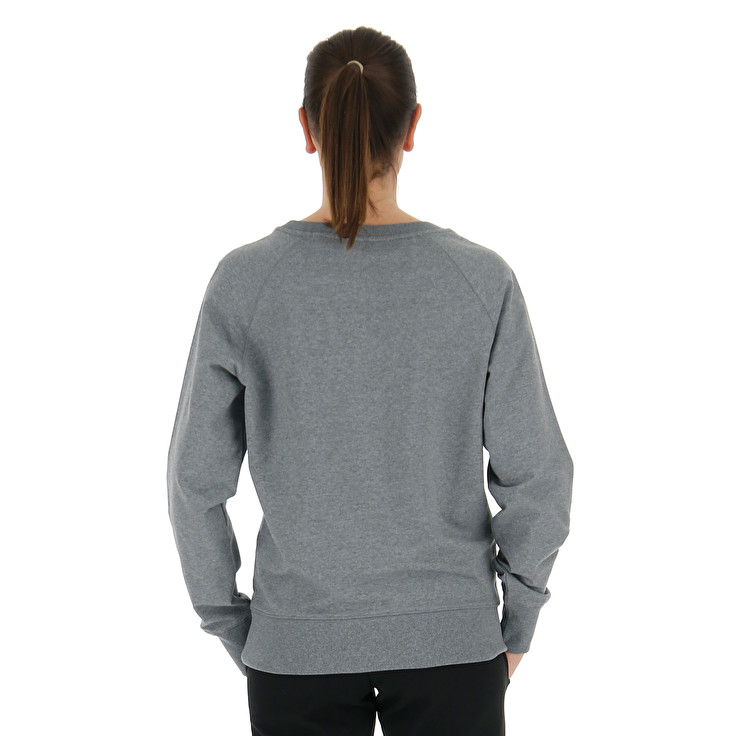 Grey Lotto Smart Sweat W Women's Sweatshirt | Lotto-33540