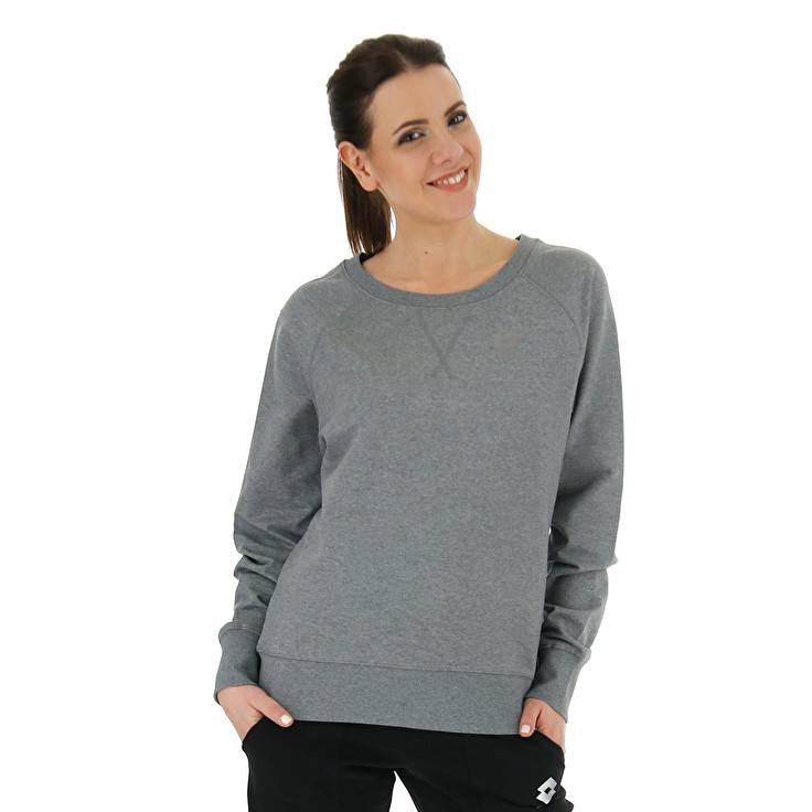 Grey Lotto Smart Sweat W Women\'s Sweatshirt | Lotto-33540