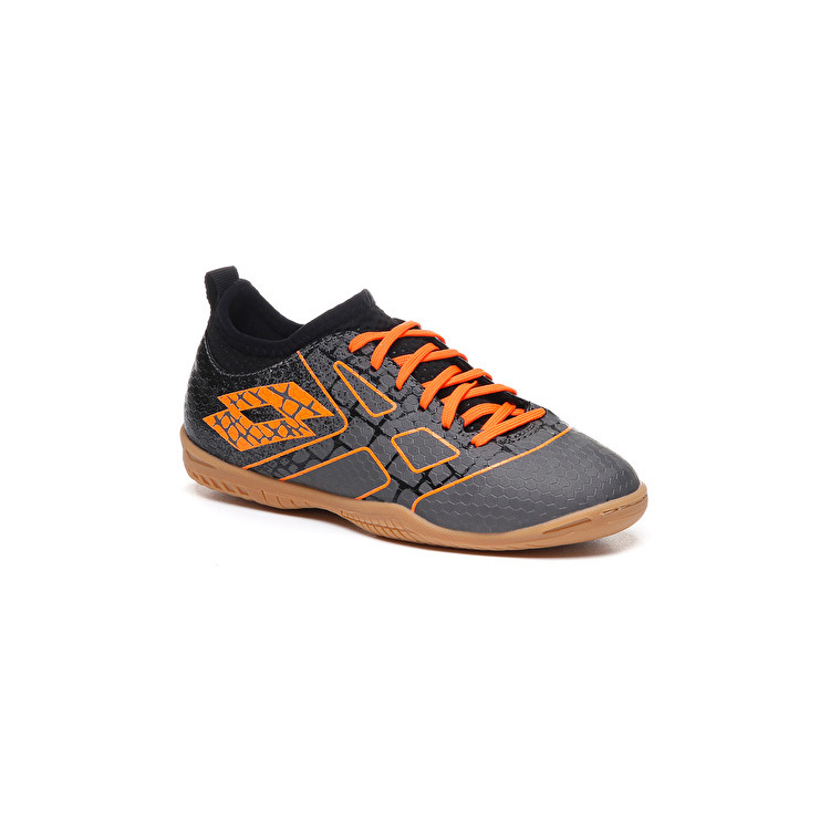 Grey / Orange / Black Lotto Maestro 700 Ii Id Jr Kids' Soccer Shoes | Lotto-77738