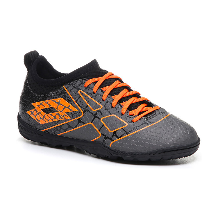 Grey / Orange / Black Lotto Maestro 700 Ii Tf Jr Kids' Soccer Shoes | Lotto-80883