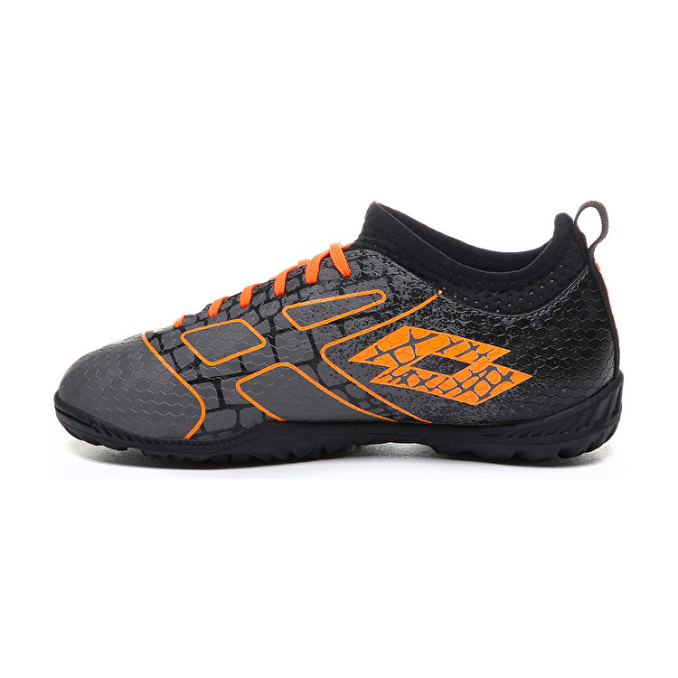 Grey / Orange / Black Lotto Maestro 700 Ii Tf Jr Kids' Soccer Shoes | Lotto-80883