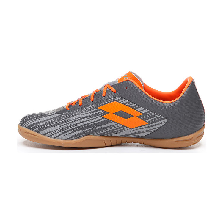 Grey / Orange Lotto Solista 700 Iii Id Men's Soccer Shoes | Lotto-52772