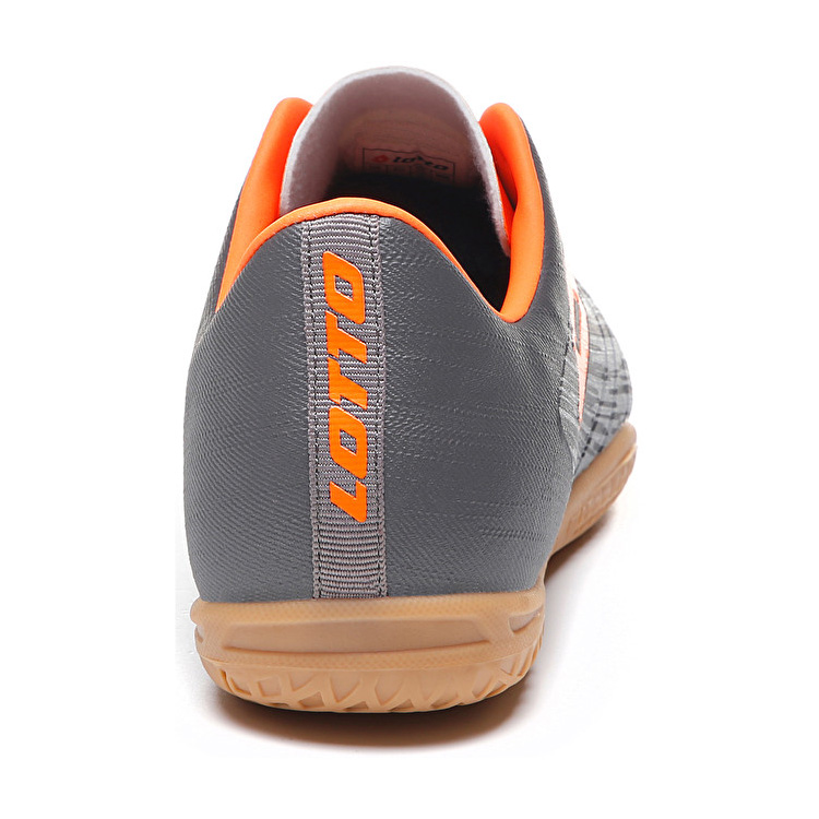 Grey / Orange Lotto Solista 700 Iii Id Men's Soccer Shoes | Lotto-52772