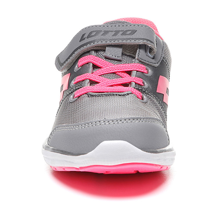 Grey / Pink Lotto Cityride Amf Evo Ii Kids' Sneakers | Lotto-53854