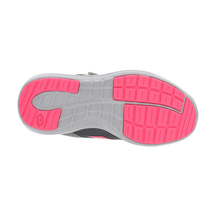 Grey / Pink Lotto Cityride Amf Evo Ii Kids' Sneakers | Lotto-53854