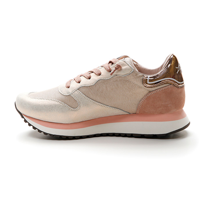 Grey / Pink Lotto Wedge Metal W Women's Sneakers | Lotto-48298