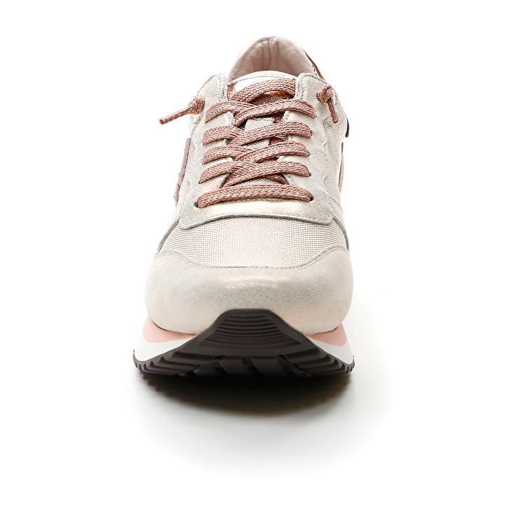 Grey / Pink Lotto Wedge Metal W Women's Sneakers | Lotto-48298