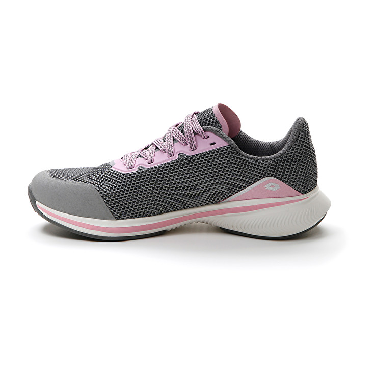 Grey / Purple Lotto Speedevo 502 W Women's Running Shoes | Lotto-33409