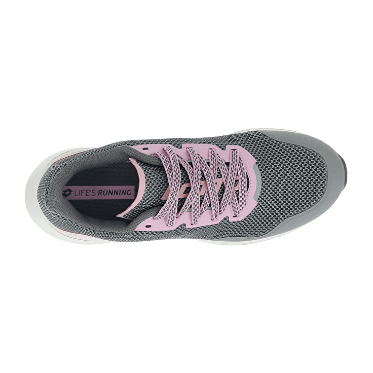 Grey / Purple Lotto Speedevo 502 W Women's Running Shoes | Lotto-33409