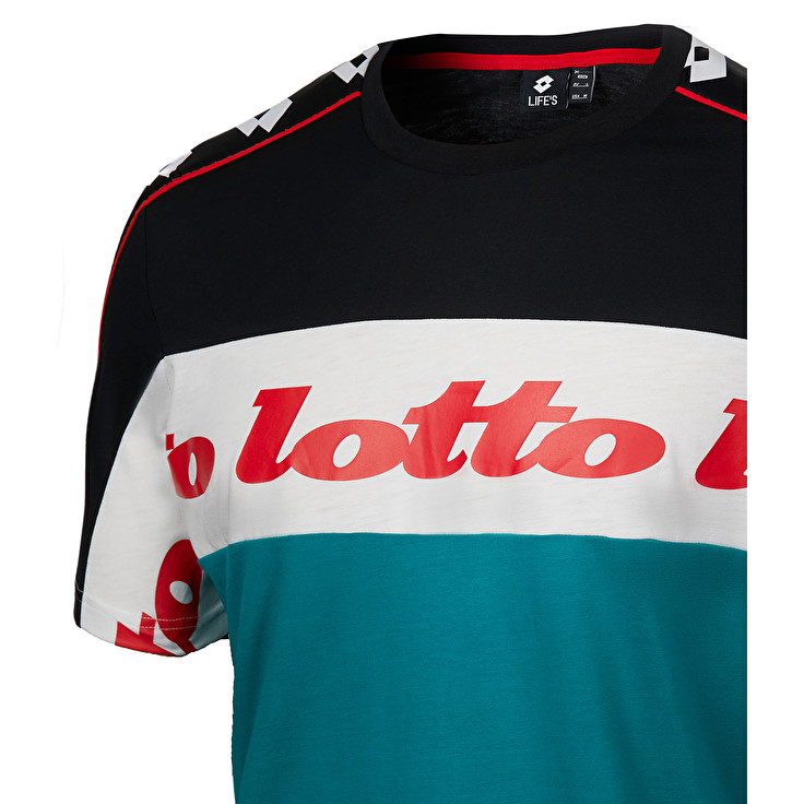 Multicolor Lotto Athletica Prime Ii Js Men's T Shirts | Lotto-56914