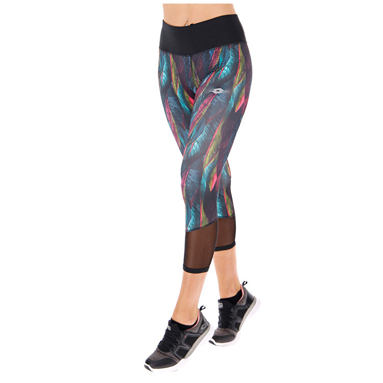 Multicolor Lotto X-fit Ii Capris W Women\'s Leggings | Lotto-61737