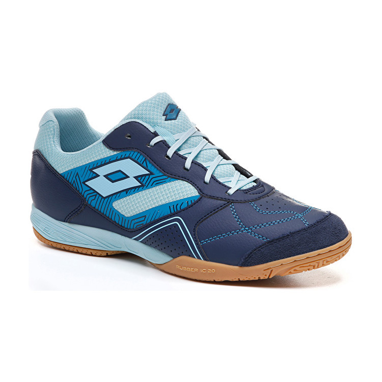 Navy / Blue Lotto Tacto 300 V Men's Indoor Shoes | Lotto-58598