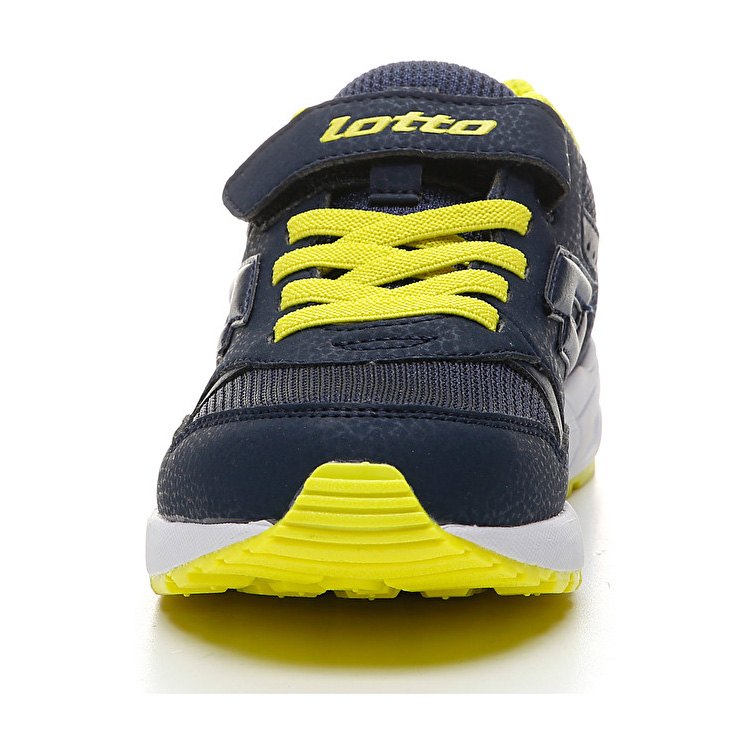 Navy / Green Lotto Strada Vii Kids' Sneakers | Lotto-60012