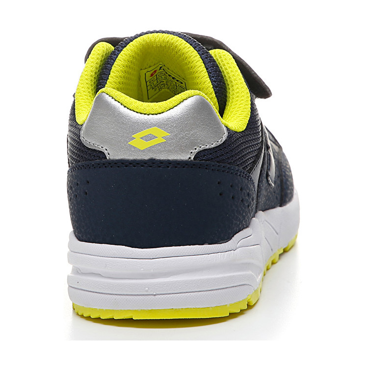 Navy / Green Lotto Strada Vii Kids' Sneakers | Lotto-60012