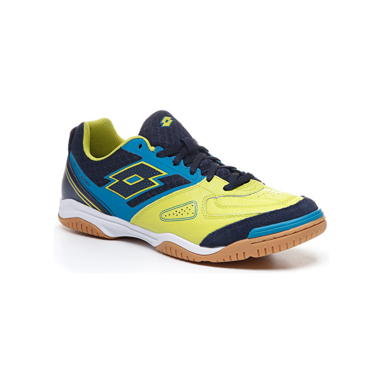 Navy / Green Lotto Tacto 200 Iv Id Men's Indoor Shoes | Lotto-12837