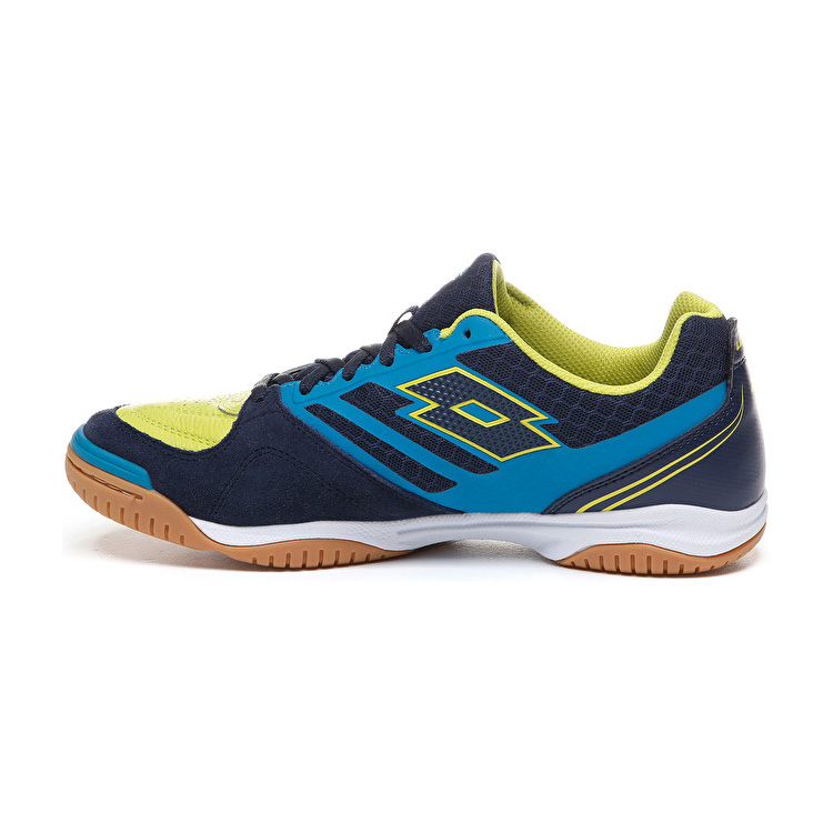 Navy / Green Lotto Tacto 200 Iv Id Men's Indoor Shoes | Lotto-12837