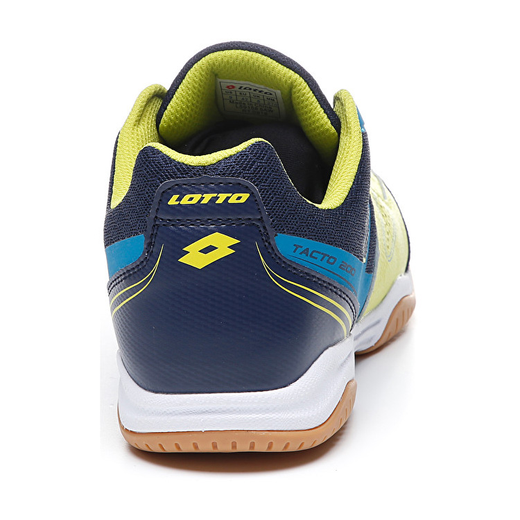 Navy / Green Lotto Tacto 200 Iv Id Men's Indoor Shoes | Lotto-12837