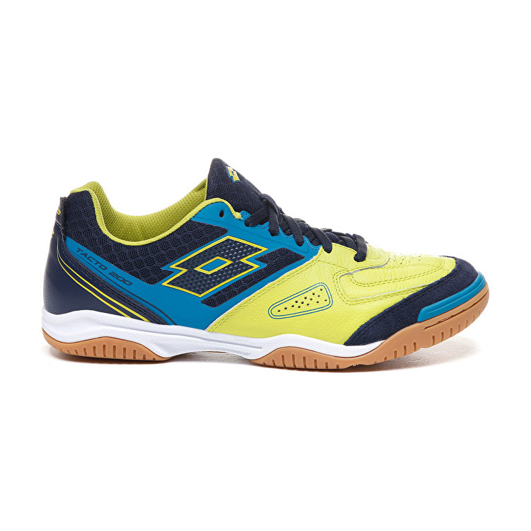 Navy / Green Lotto Tacto 200 Iv Id Men\'s Indoor Shoes | Lotto-12837