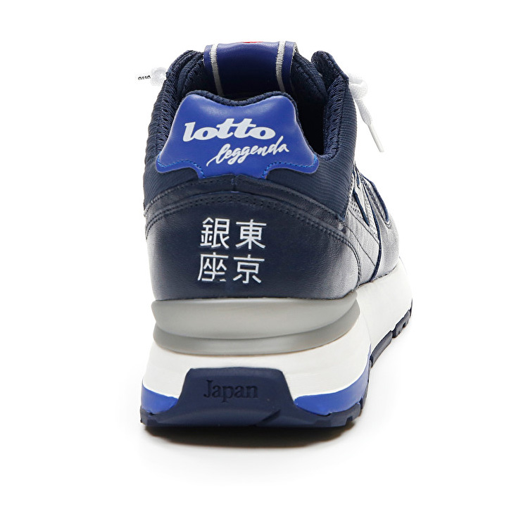 Navy Lotto Signature Men's Sneakers | Lotto-13210