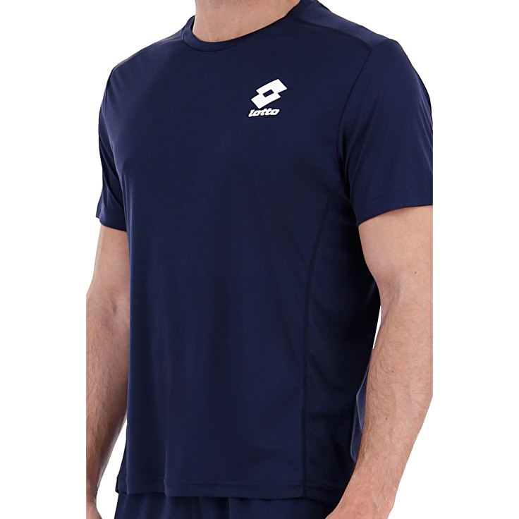 Navy Lotto Smart Men's T Shirts | Lotto-90161