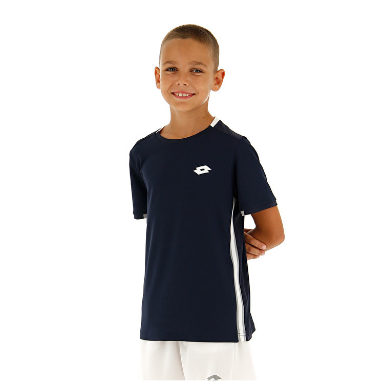 Navy Lotto Squadra B Pl Kids\' T Shirts | Lotto-17932