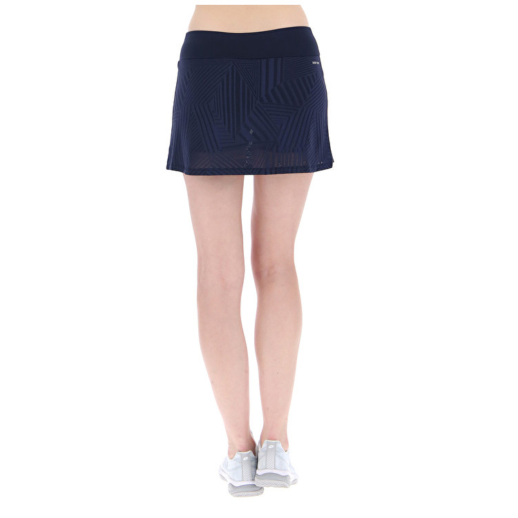 Navy Lotto Superrapida W V Women's Skirts | Lotto-19319