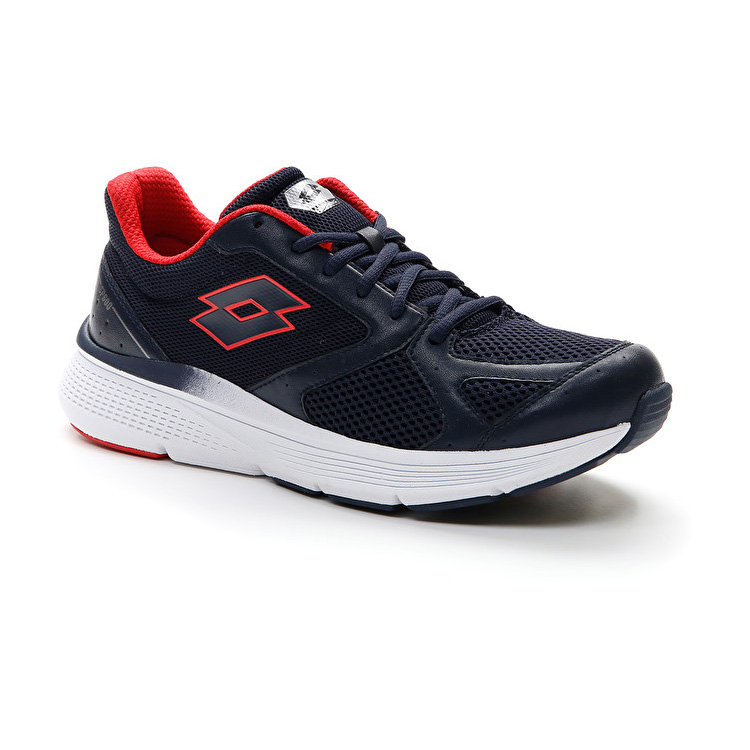 Navy / Red Lotto Speedride 600 Ix Men's Running Shoes | Lotto-74967