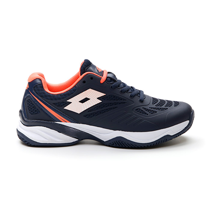 Navy / White / Coral Lotto Superrapida 200 Ii Prt W Women\'s Padel Shoes | Lotto-94586