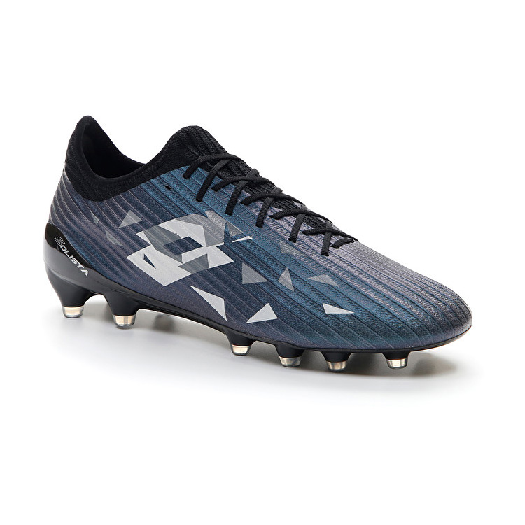 Navy / White Lotto Solista 200 Iv Fg Men's Soccer Shoes | Lotto-83811