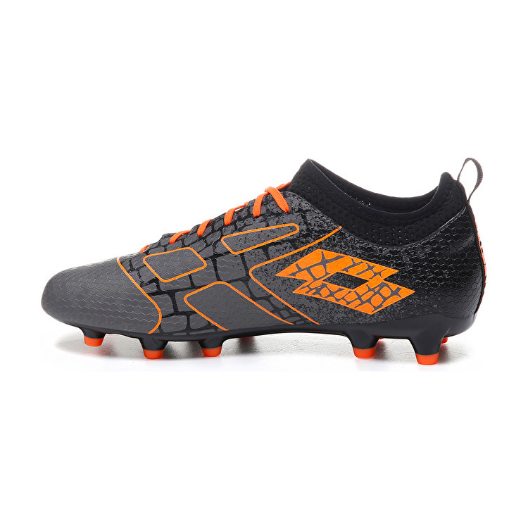 Orange / Black / Grey Lotto Maestro 700 Ii Fg Men's Soccer Shoes | Lotto-73363