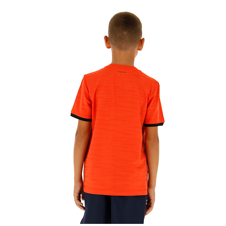 Orange Lotto Top Ten B Ii Prt Pl Kids' T Shirts | Lotto-42978