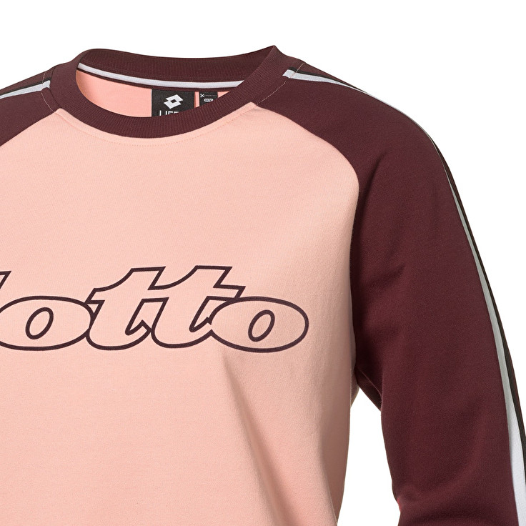 Pink Lotto Athletica Ii Sweat W Women's Sweatshirt | Lotto-29616