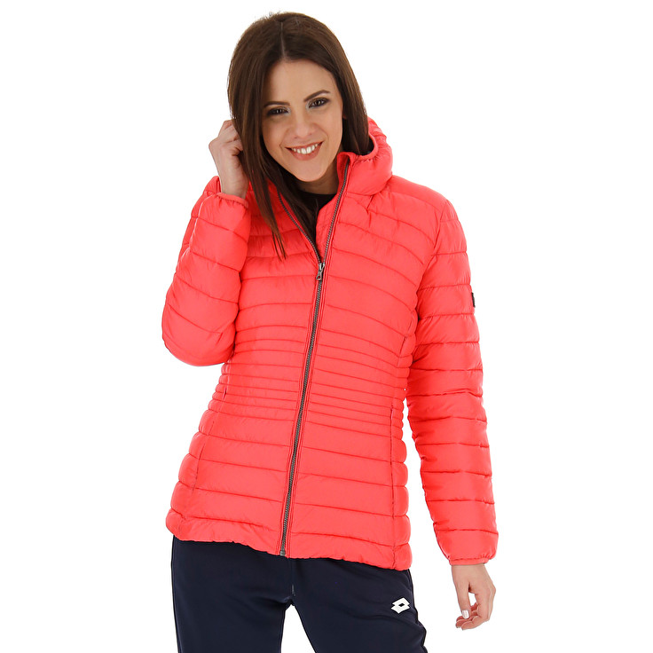 Pink Lotto Bomber Cortina W Pad Women\'s Jackets | Lotto-95550