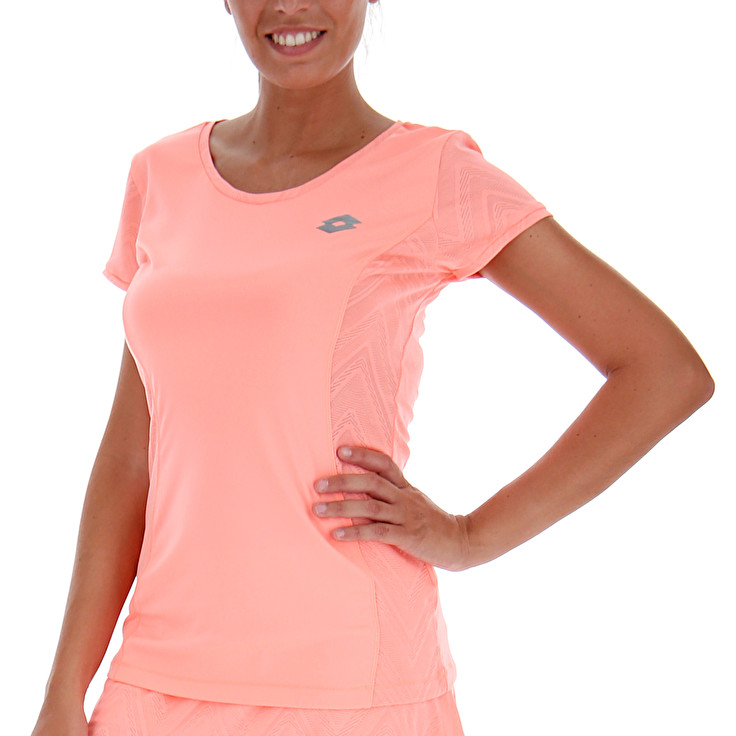 Pink Lotto Nixia Iv W Women's T Shirts | Lotto-35856