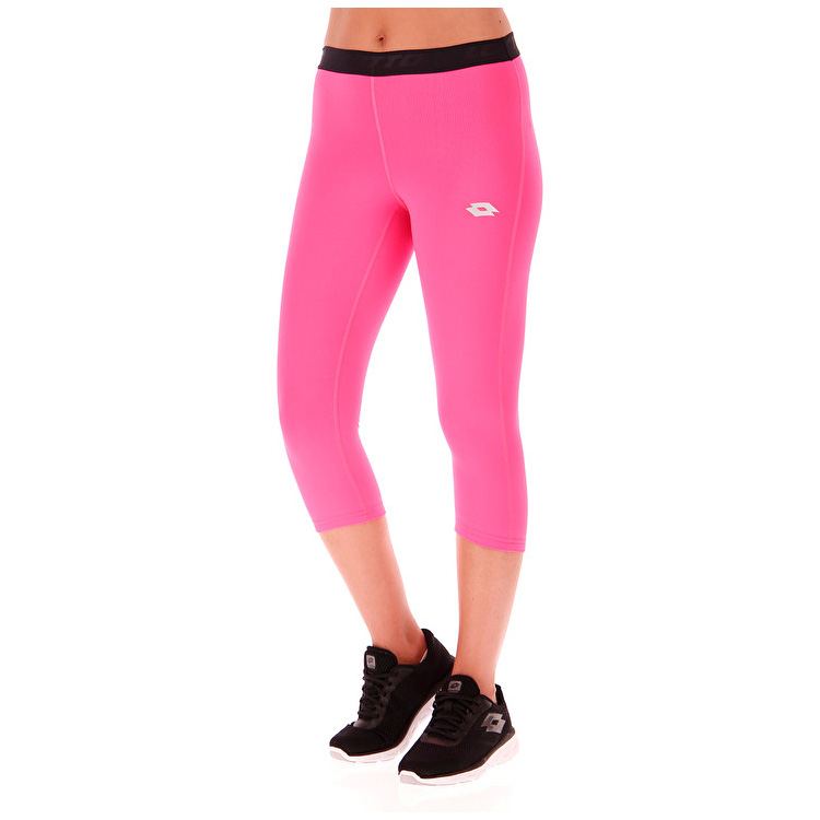 Pink Lotto Smart Mid W Women\'s Leggings | Lotto-87228