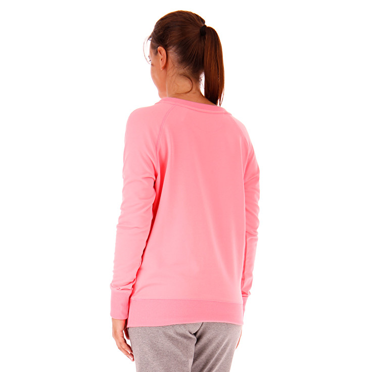 Pink Lotto Smart Sweat W Women's Sweatshirt | Lotto-21225