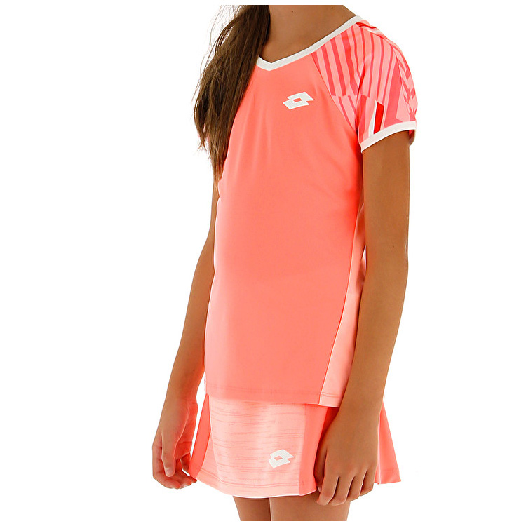 Pink Lotto Top Ten G Ii Prt Pl Kids' T Shirts | Lotto-37707