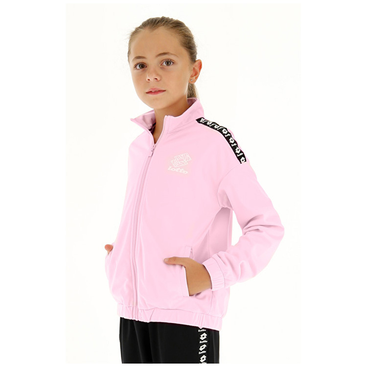 Pink / Yellow Lotto Dreams G Suit Kids' Tracksuits | Lotto-49454