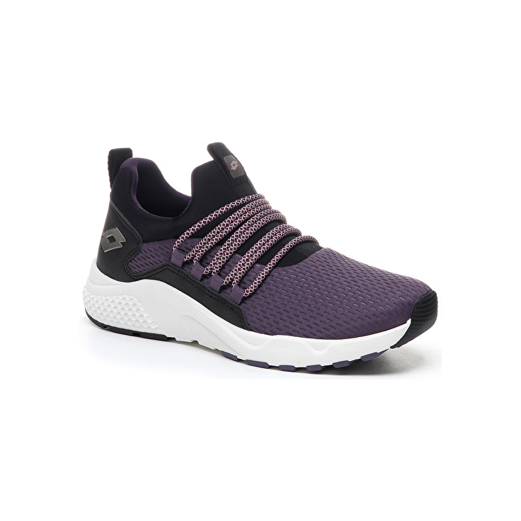 Purple / Black Lotto Breeze Rise W Women's Lifestyle Shoes | Lotto-10598