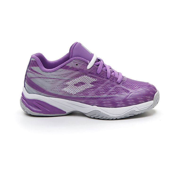 Purple Lotto Mirage 300 Alr Jr Kids\' Tennis Shoes | Lotto-76626