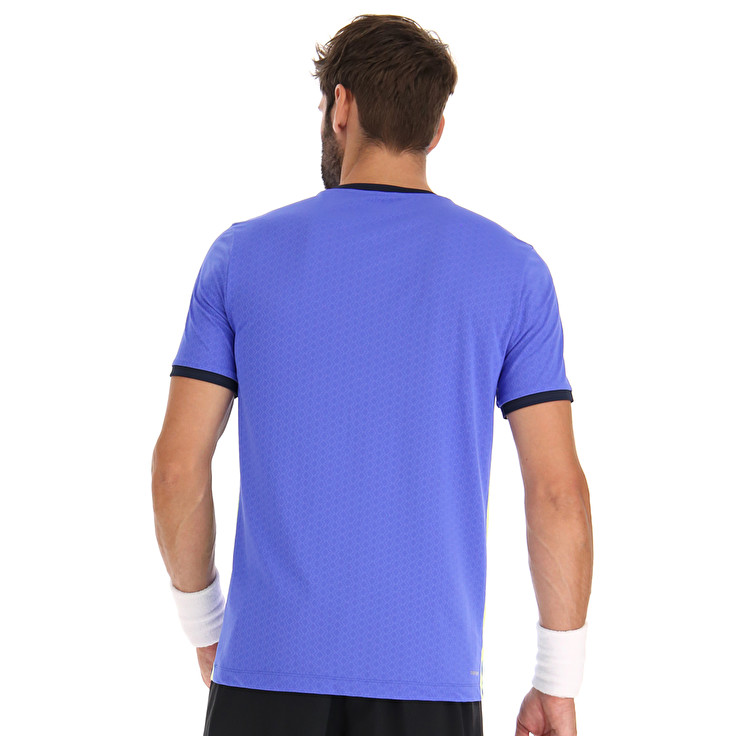 Purple Lotto Top Ten Iii Pl Men's T Shirts | Lotto-24787