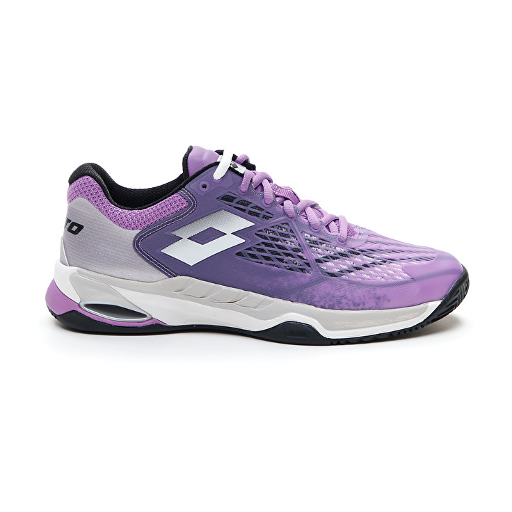 Purple / Silver Lotto Mirage 100 Cly W Women\'s Tennis Shoes | Lotto-52418