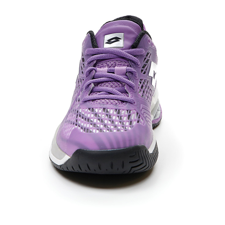 Purple / Silver Lotto Mirage 100 Spd W Women's Tennis Shoes | Lotto-31648