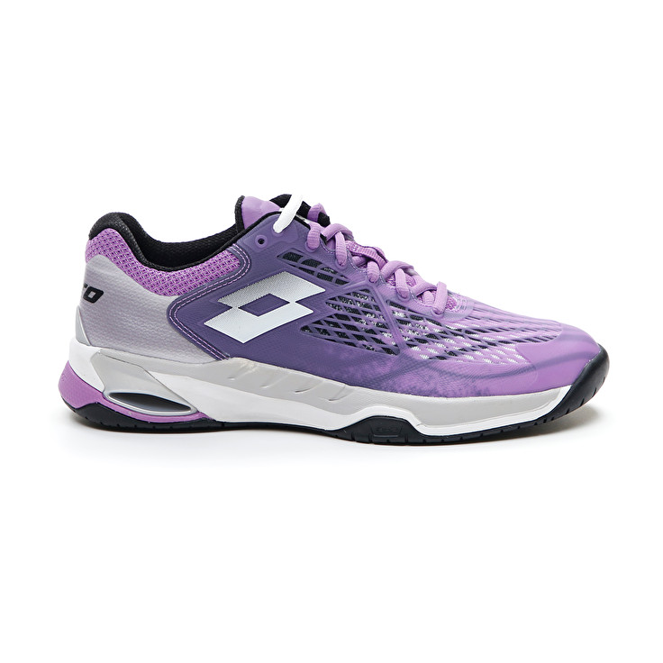 Purple / Silver Lotto Mirage 100 Spd W Women\'s Tennis Shoes | Lotto-31648