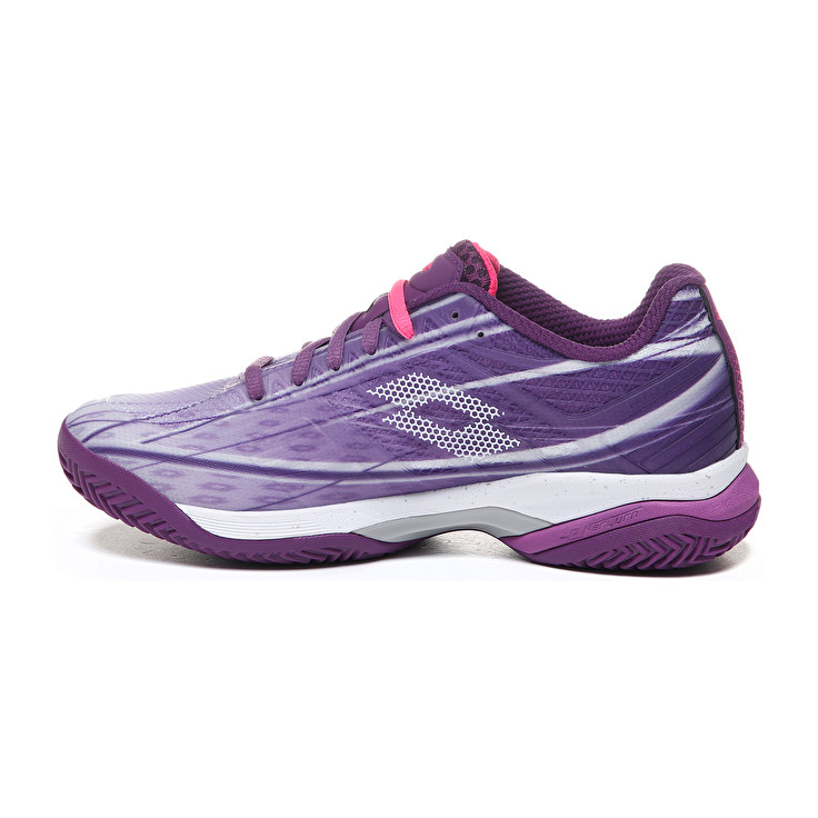 Purple / White Lotto Mirage 300 Cly W Women's Tennis Shoes | Lotto-24705