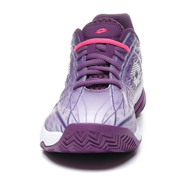 Purple / White Lotto Mirage 300 Cly W Women's Tennis Shoes | Lotto-24705