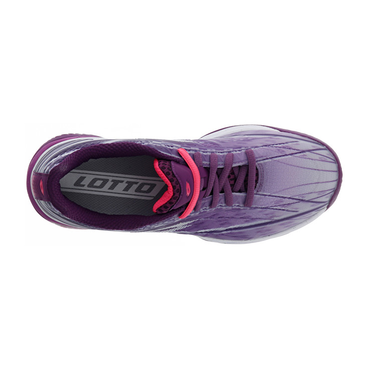 Purple / White Lotto Mirage 300 Cly W Women's Tennis Shoes | Lotto-24705