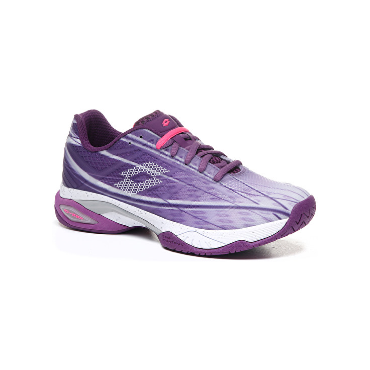 Purple / White / Pink Lotto Mirage 300 Spd W Women's Tennis Shoes | Lotto-53239