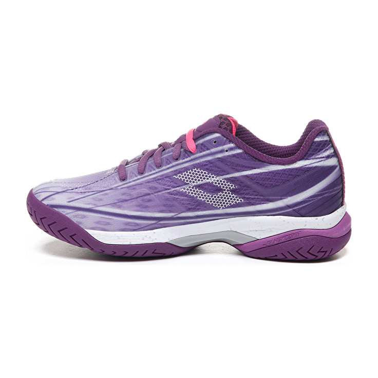 Purple / White / Pink Lotto Mirage 300 Spd W Women's Tennis Shoes | Lotto-53239